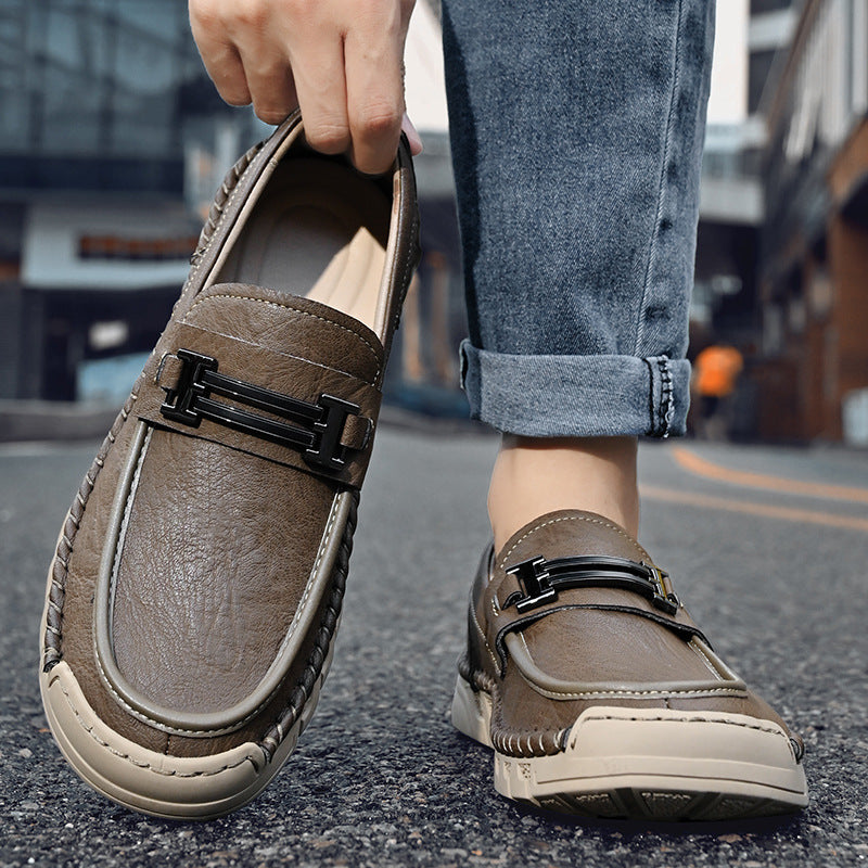 Herren Bequeme und robuste Schnürschuhe mit rutschfester Sohle EB
