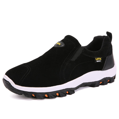 Damen Sportliche Slip-On Laufschuhe mit atmungsaktiver Sohle EB