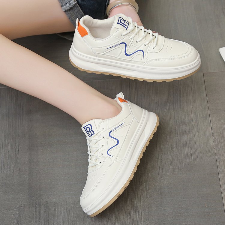 Damen Modische Lauf-Sneaker mit gepolsterter Sohle und sportlichem Design EB