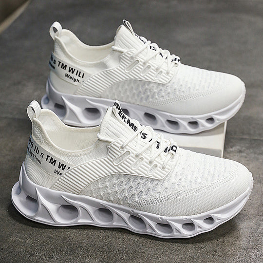 Unisex Performance-Sneaker mit innovativer gelochter Luftsohle und gestricktem Obermaterial EB