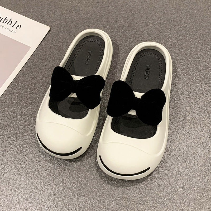 Damen Ballerinas mit elegantem Schleifen-Detail und rutschfester Sohle EB
