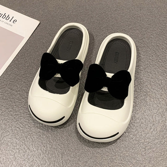 Damen Ballerinas mit elegantem Schleifen-Detail und rutschfester Sohle EB