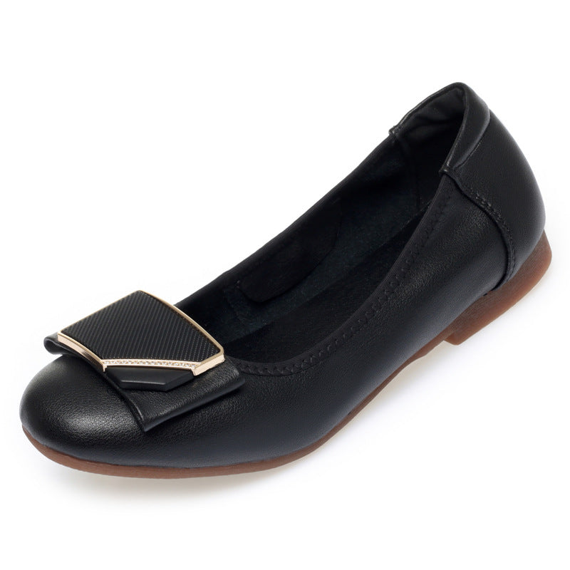 Damen Ballerinas mit elegantem Schleifenakzent und komfortablem Fußbett EB