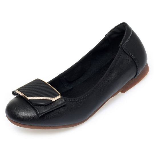 Damen Ballerinas mit elegantem Schleifenakzent und komfortablem Fußbett EB