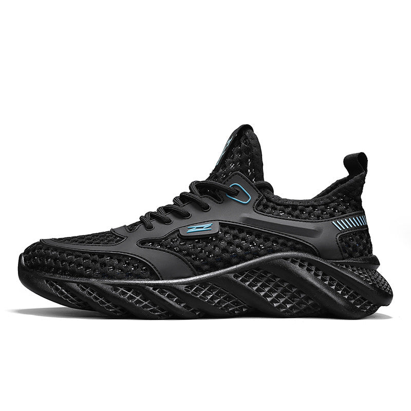 Damen Sportliche Sneakers mit atmungsaktiver Mesh-Oberfläche und rutschfester Sohle EB