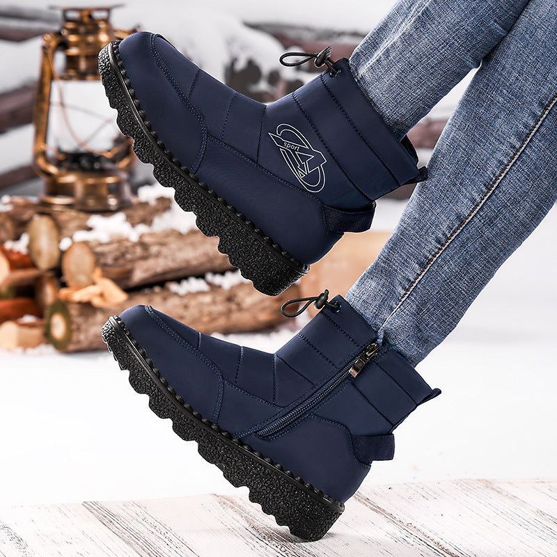 Damen Winterboots mit rutschfester Sohle und wärmendem Innenfutter EB