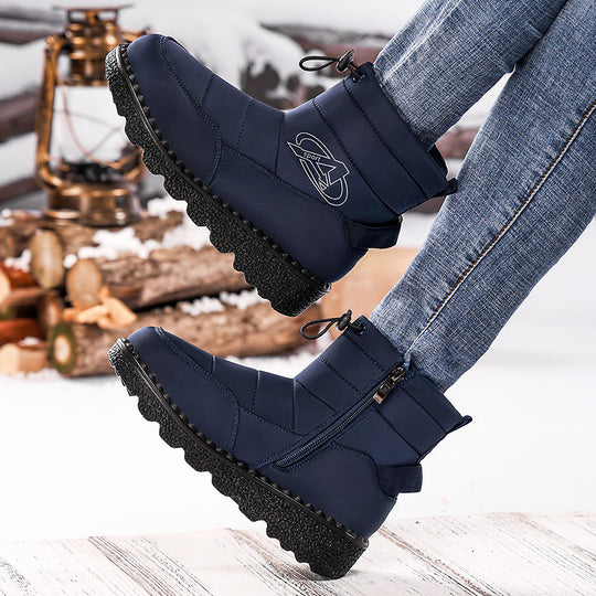 Damen Winterboots mit rutschfester Sohle und wärmendem Innenfutter EB