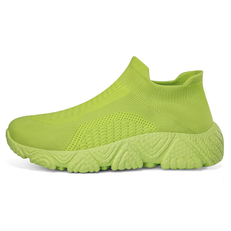 Damen High-Performance Slip-On Sneakers mit atmungsaktivem Design und flexibler Laufsohle EB