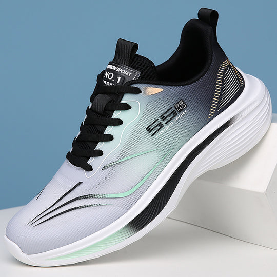 Damen Sportliche Laufschuhe mit dämpfender Sohlenkonstruktion und atmungsaktivem Obermaterial EB