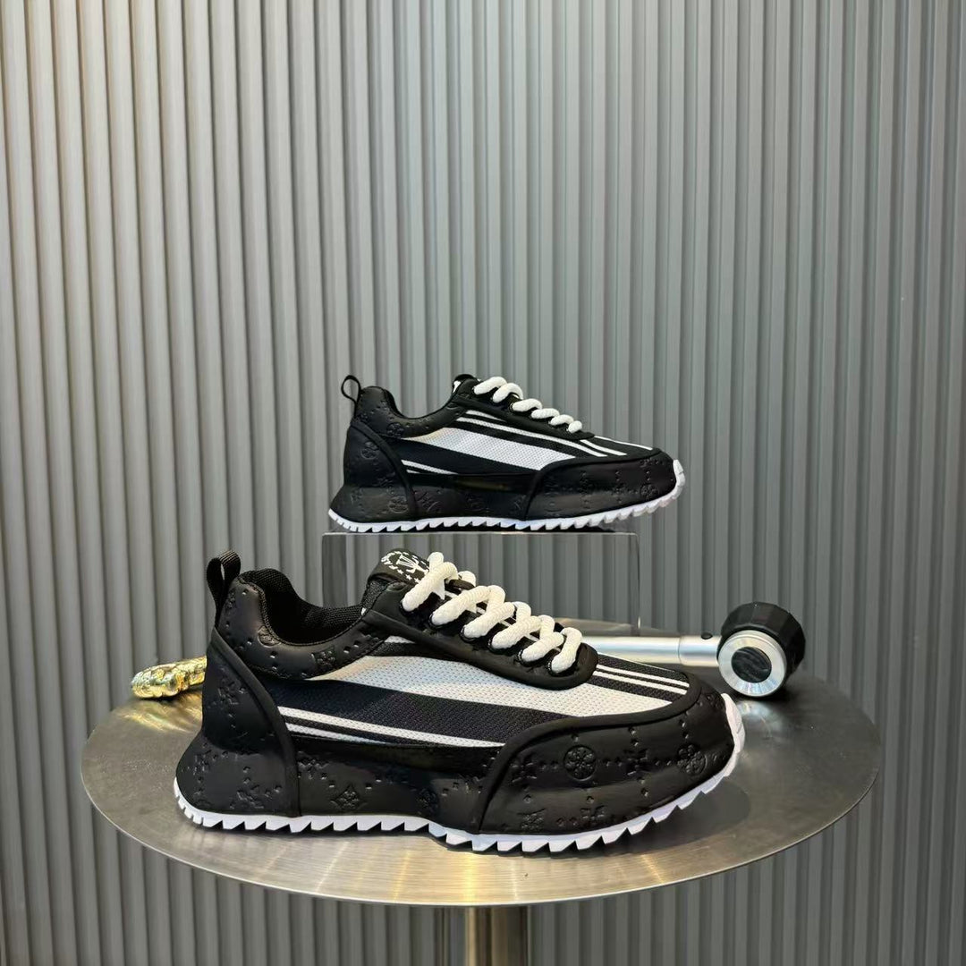 Damen Sportliche Sneakers mit atmungsaktiver Mesh-Oberfläche und dämpfender Laufsohle EB
