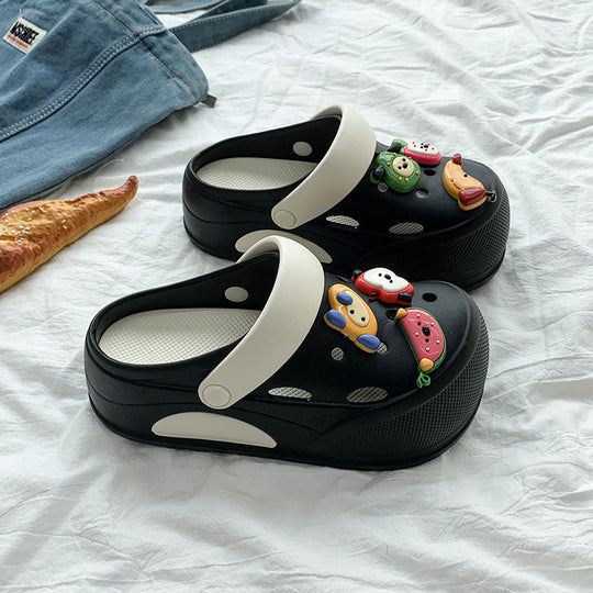 Damen Komfortable und verspielte Trend Clogs EB