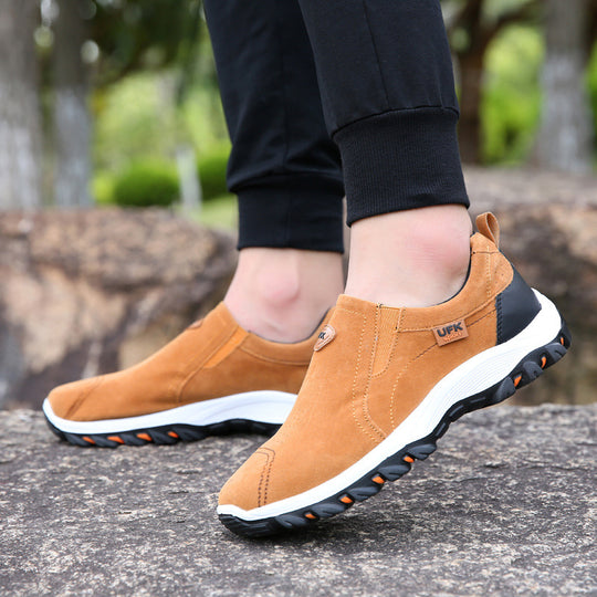 Damen Atmungsaktive Slip-On Sneakers mit flexiblem Obermaterial EB