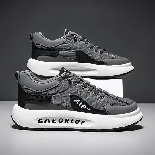 Damen Modische Sneakers mit atmungsaktiver Oberflächenstruktur und flexiblem Sohlenprofil EB