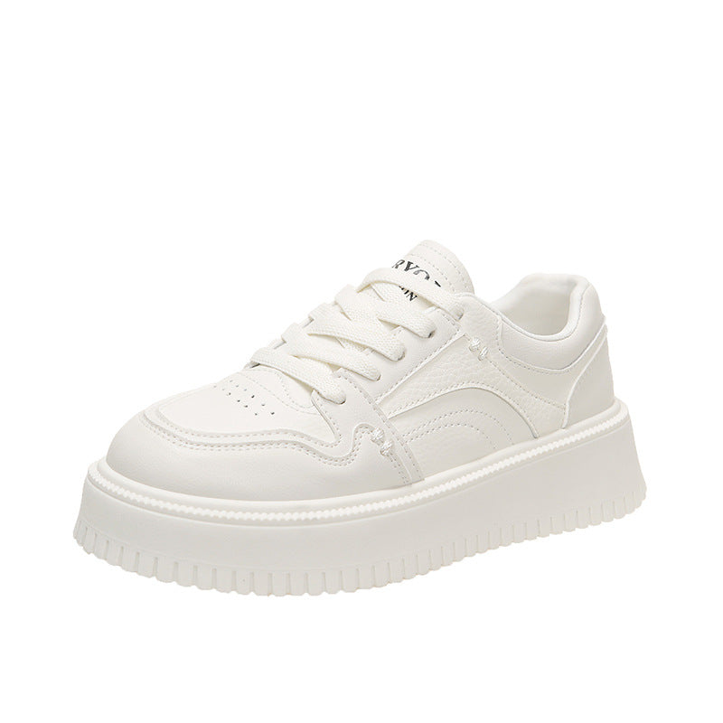 Damen sportliche Sneakers mit dicker, stoßdämpfender Sohle EB
