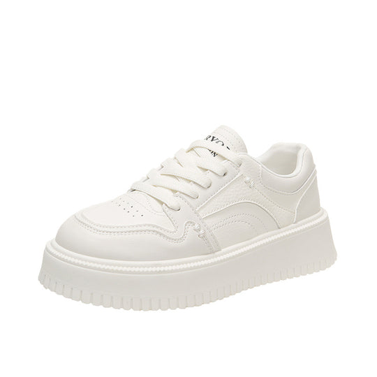 Damen sportliche Sneakers mit dicker, stoßdämpfender Sohle EB