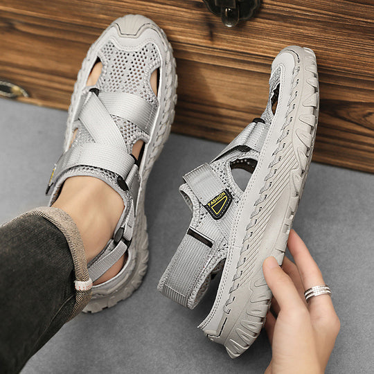 Damen Sportliche Aquasandalen mit verstellbaren Riemen und rutschfester Sohle EB