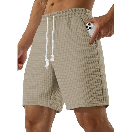 Herren Sportliche Shorts mit atmungsaktivem Material und praktischen Seitentaschen EB