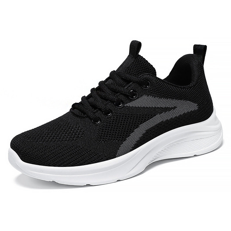 Damen Atmungsaktive Freizeitschuhe mit elastischem Obermaterial und stoßdämpfender Sohle EB