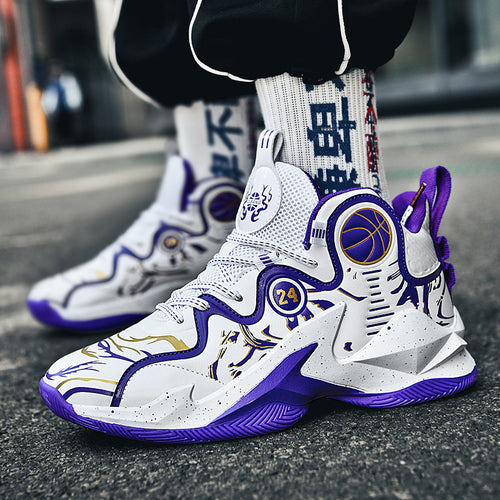Damen Performance Basketball-Sneaker mit atmungsaktiven Mesh-Einsätzen und innovativer Dämpfungstechnologie EB