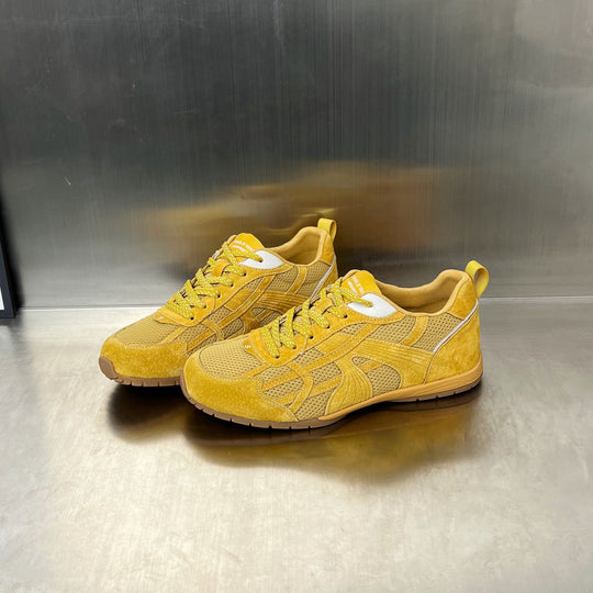 Damen Sportliche Sneakers mit atmungsaktivem Mesh-Obermaterial und rutschfester Sohle EB