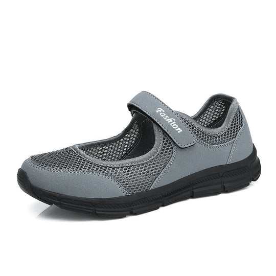 Damen Sportliche Freizeitschuhe mit flexiblem Schnallenverschluss EB