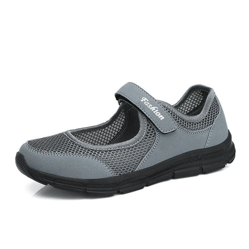 Damen Sportliche Freizeitschuhe mit flexiblem Schnallenverschluss EB