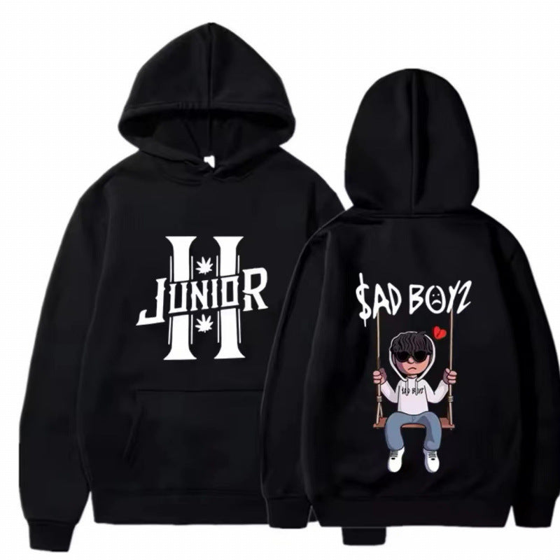 Damen Hoodie mit einzigartigem grafischen Design und gemütlicher Passform EB