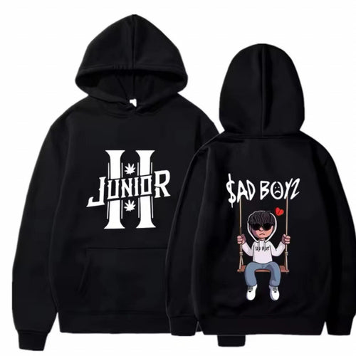 Damen Hoodie mit einzigartigem grafischen Design und gemütlicher Passform EB