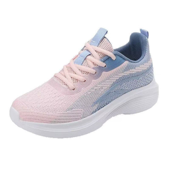 Damen Atmungsaktive Sport Sneakers mit flexiblem Obermaterial und rutschfester Sohle EB