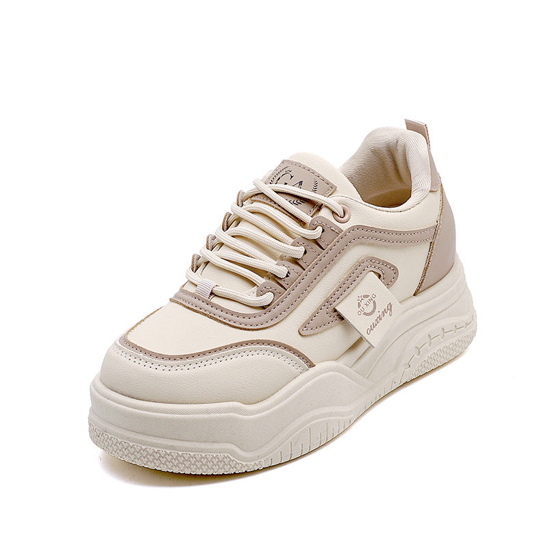 Damen Chunky Sneakers mit atmungsaktivem Obermaterial und rutschfester Sohle EB