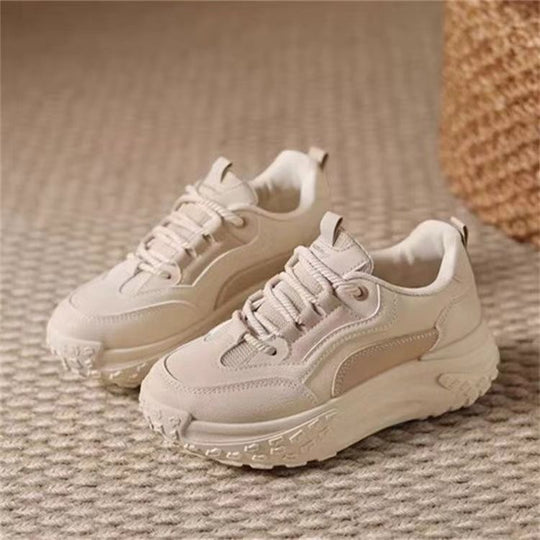 Damen Sportliche Sneakers mit rutschfester Sohle und atmungsaktiver Konstruktion EB