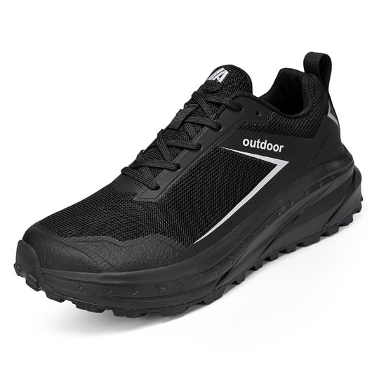 Unisex nan robuster Geländelaufschuh mit stoßdämpfender Zwischensohle und griffiger Profilsohle EB