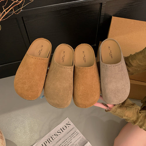 Damen Komfort Clogs mit weichem Obermaterial und rutschfester Sohle EB