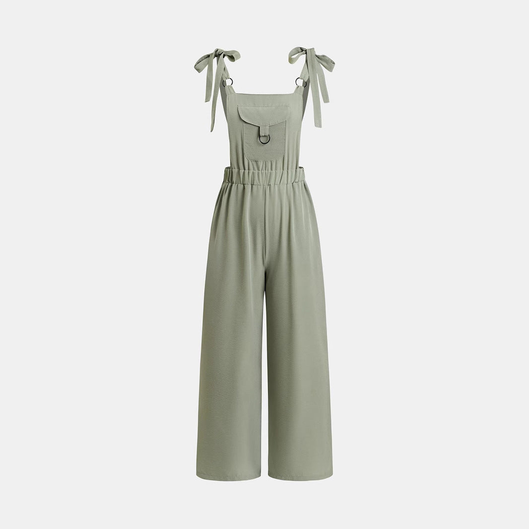 Damen Overall mit verstellbaren Trägern und praktischen Taschen EB