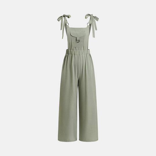 Damen Overall mit verstellbaren Trägern und praktischen Taschen EB