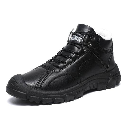Herren Robuste und warme Winterstiefel mit rutschfester Sohle EB