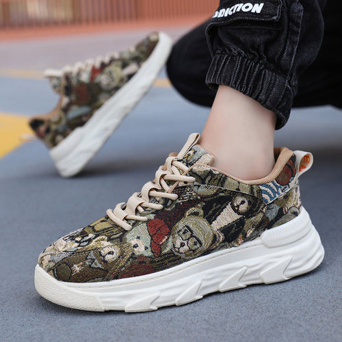 Damen Sportliche Lifestyle-Sneaker mit komfortabler Polsterung und einzigartigem Design EB