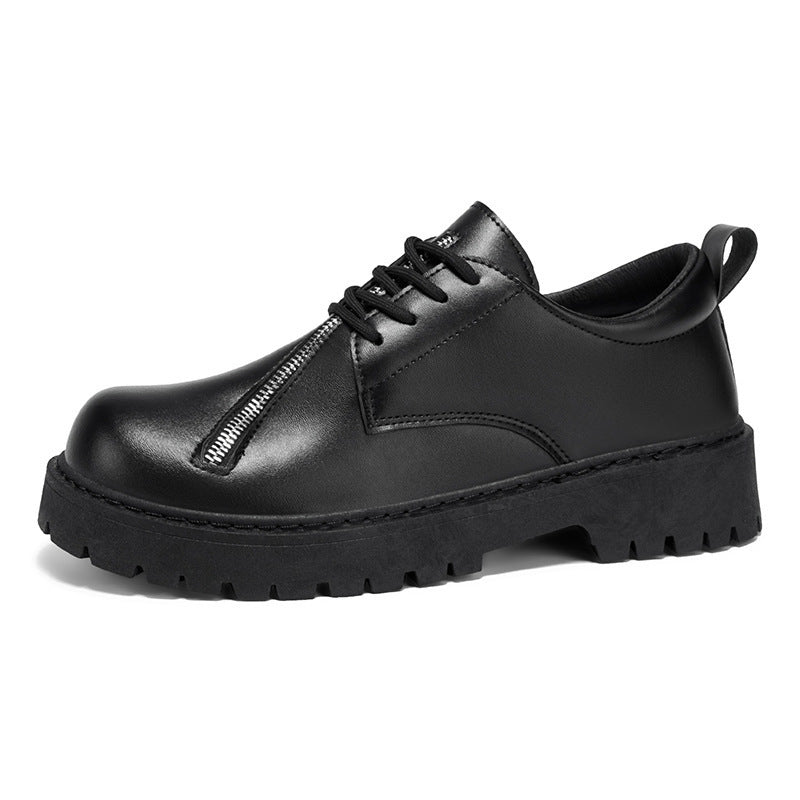 Damen lässige Schnürschuhe mit modischem Reißverschluss und rutschfester Sohle EB