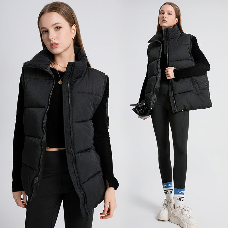 Damen modische Steppweste EB