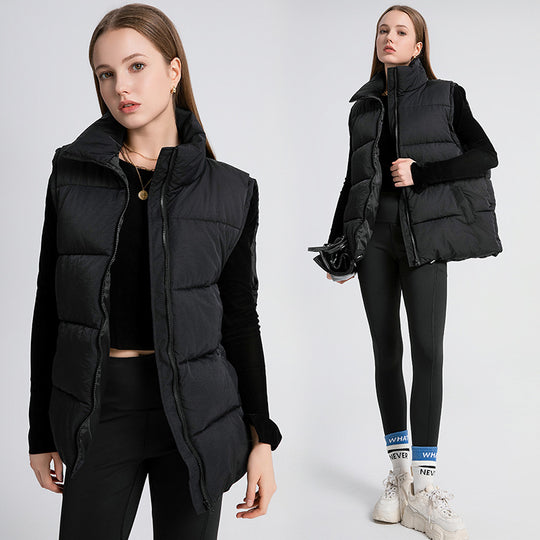 Damen modische Steppweste EB