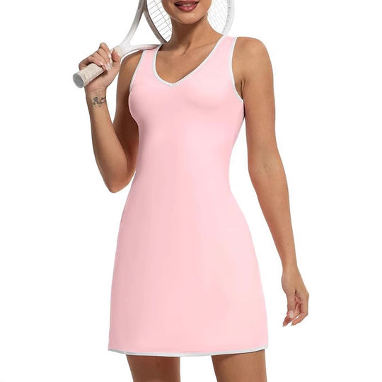 Damen Sportliches Tennis-Kleid mit modernen Akzenten und bequemem Schnitt EB