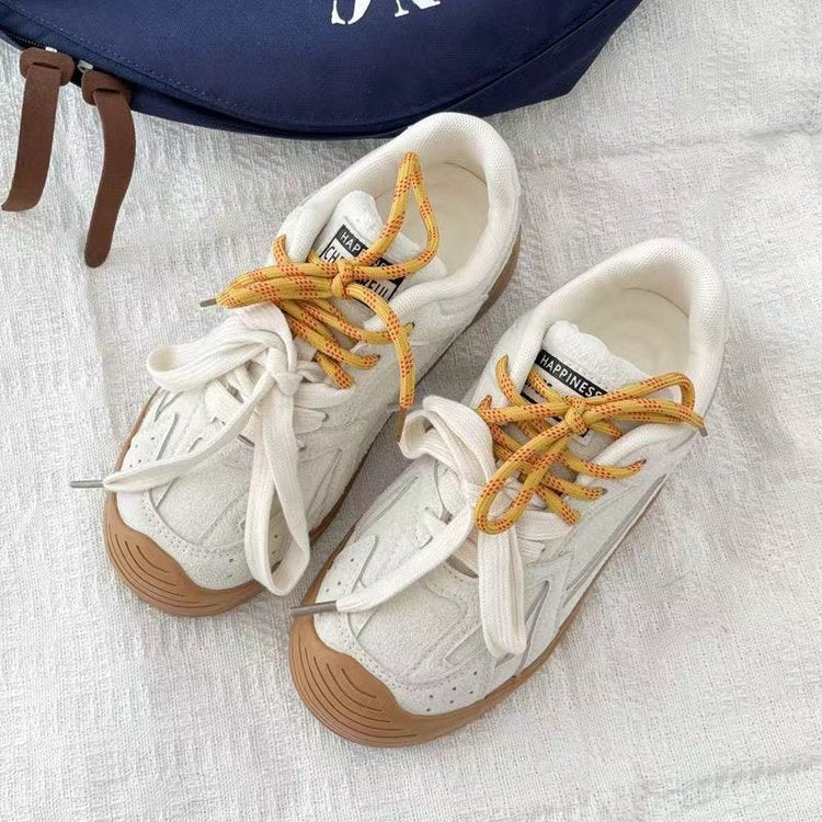 Damen Sportliche Freizeitsneaker mit atmungsaktiver Textiloberfläche und rutschfester Gummisohle EB