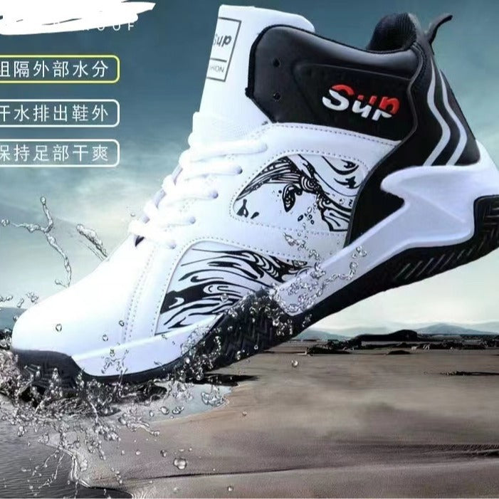 Damen Basketball-Sneaker mit ergonomischer Fußbettpolsterung und strapazierfähiger Außensohle EB