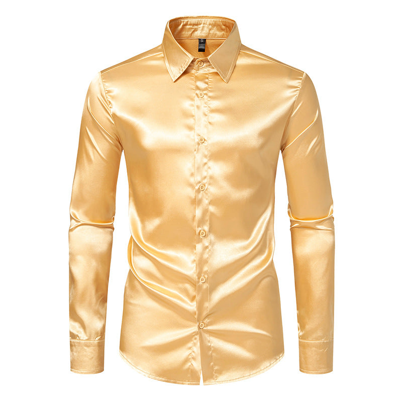 Herren Seidenhemd EB