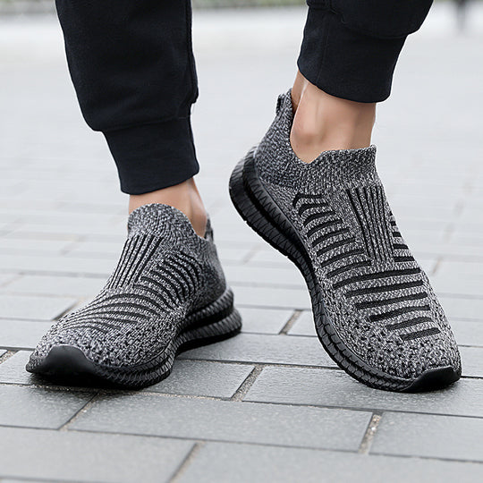 Damen Atmungsaktive Slip-On Sneaker mit flexiblem Design EB