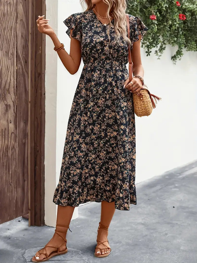 EB | Lässiges schlankes Kleid