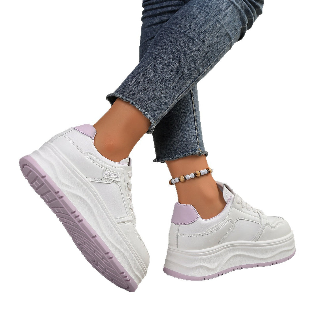 Damen Sportliche Sneaker mit dämpfender Laufsohle und modischem Design EB