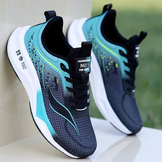 Damen Sportliche Laufschuhe mit dämpfendem Komfort und atmungsaktiver Oberflächenstruktur EB