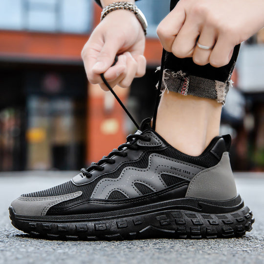 Herren Sportliche Lauf-Sneaker mit robustem Profil und dämpfender Sohle EB