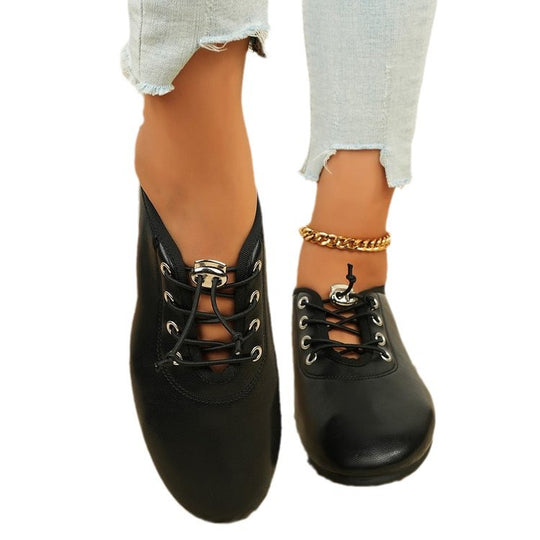 Damen modische Sneaker mit Leopardendruck EB